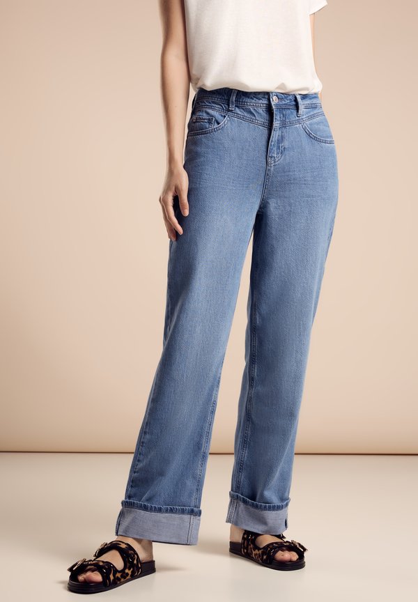 Jeans Straight Leg - blau