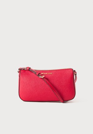 JET SET POUCHETTE - Håndtasker - crimson