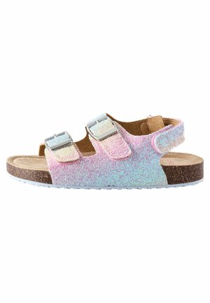 WIDE FIT - DOUBLE TWO STRAP - Čevlji za dojenčke - multi glitter
