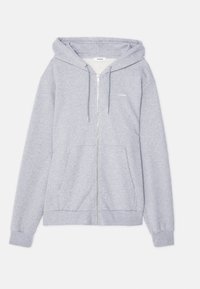 ZIP HOODIE - Zip-up sweatshirt - gris chiné