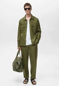 Mango UMBRIA - Cămașă - khaki