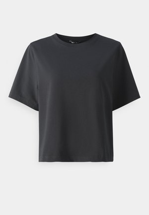 ONLY Petite ONLLINA BOXY TEE - Basic T-shirt - black