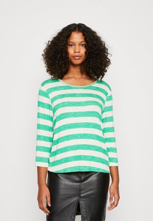 ONLY ONLLIRA DETAIL - Πουλόβερ - kelly green/cloud dancer