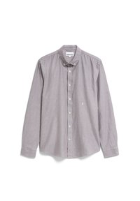 QUAASA STRIPES - Hemd - earth-cinnamon dust