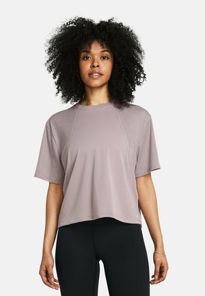 Under Armour SHORT-SLEEVES VANISH ENGINEERED  - T-shirt de sport - tetra gray