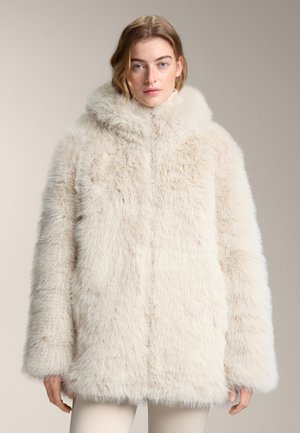 HOODED - Zimná bunda - beige