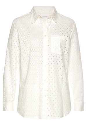 Overhemdblouse - beige