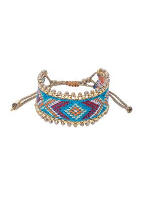 Rannekoru - blue light blue burgundy orange