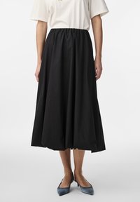 YAS YASSASCHA BALLOON SKIRT - Maxi sukně - black