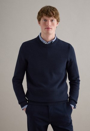 CREWNECK SWEATER REGULAR FIT - Trui - dark blue
