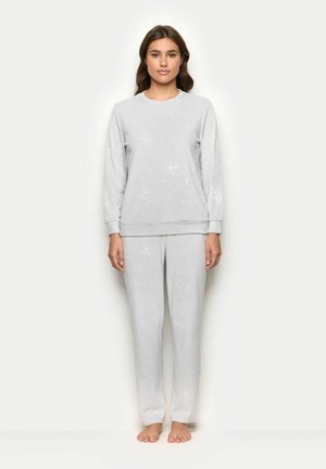 STARDUST SET - Pijama - light grey plain