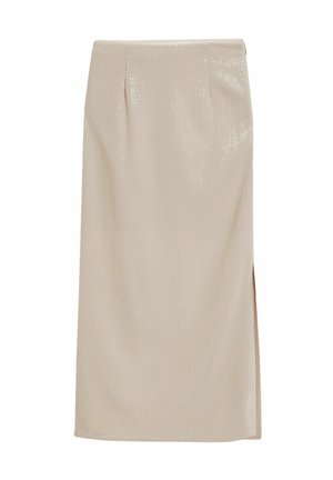 Next SEQUIN - Maxi sukně - cream