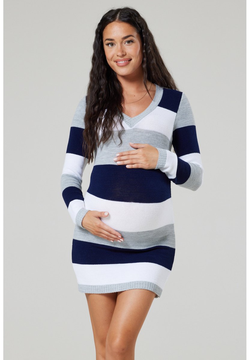 Happy Mama STRETCHY WARM STRIPES 