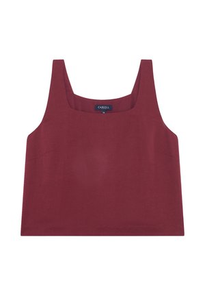 Caroll, CAROLL CAROLL; FRENCH BRAND; FASHION; ELEGANT; MODERN HEMD CINA - Bluse - bordeaux