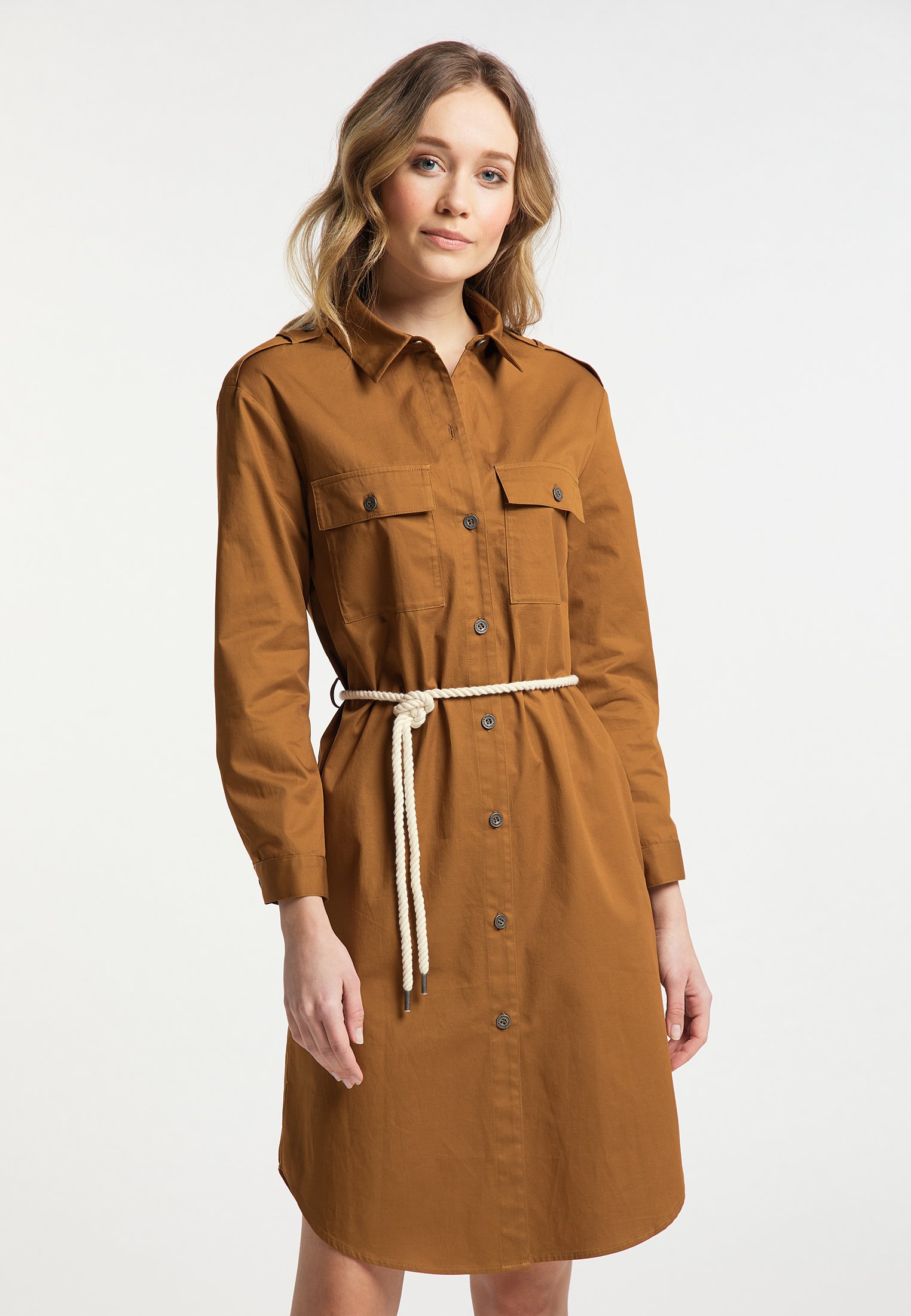 Damen Blusenkleid Damen Blusenkleid