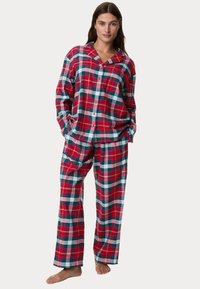 Marks & Spencer Checked Family Christmas Set - Nattøj sæt - red mix