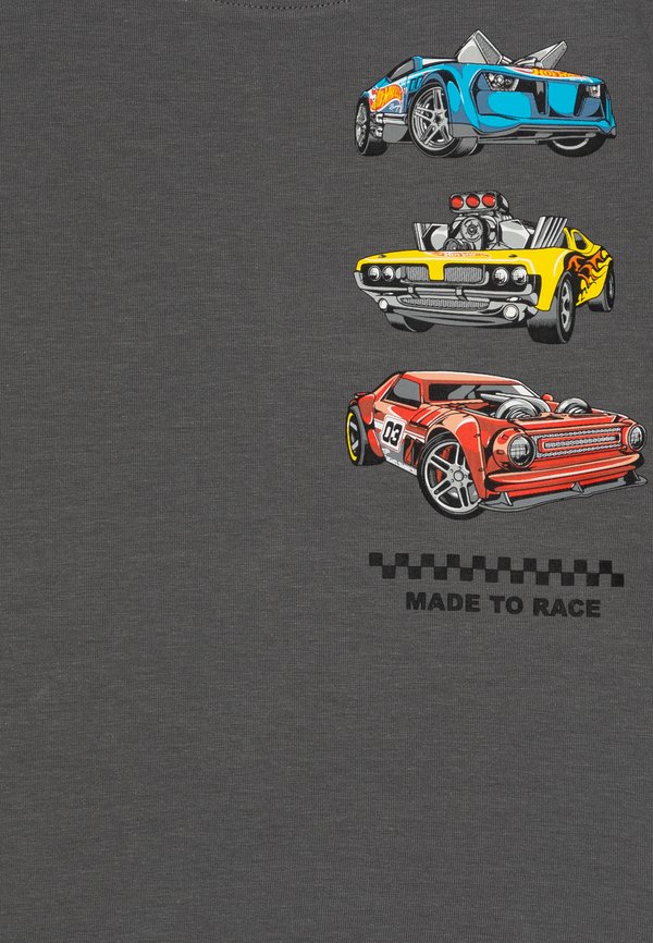 DRUM HOTWHEELS SKY - Long sleeved top - lava smoke3