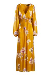 PALMETO - Maxi šaty - var fondo giallo
