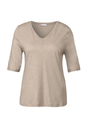 Street One Basic T-shirt - beige
