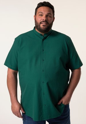 Men Plus Camicia - dark petrol