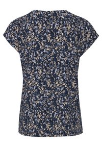 Fransa Print T-shirt - dark blue