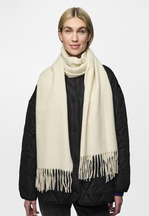 Pieces PCCELLA LONG SCARF - Halsduk - whitecap gray