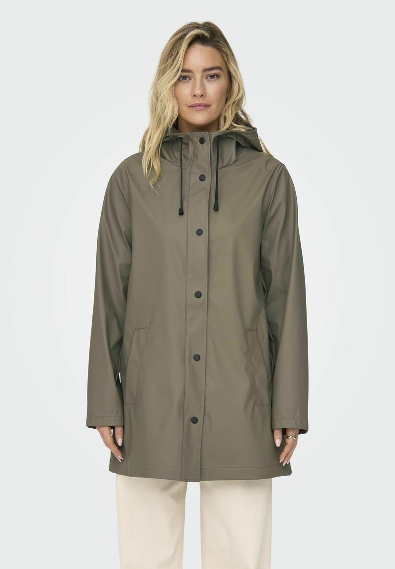 ONLY ONLNEWELLEN - Parka - stone gray