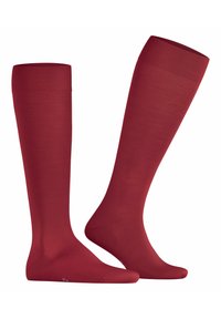 FALKE CLIMAWOOL - Kniestrümpfe - scarlet