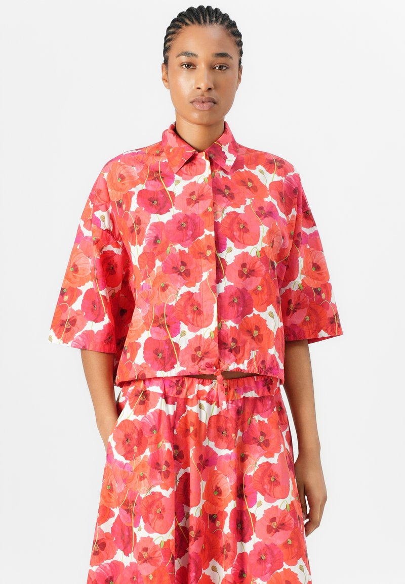 DRYKORN QERIME Jupe longue red/rouge ZALANDO