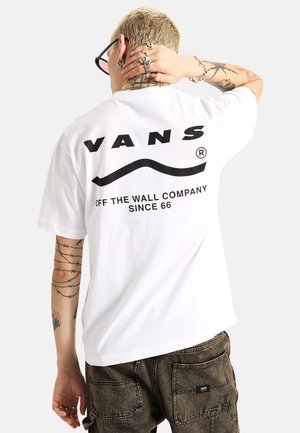 Vans DETERMINED - T-shirt med print - white