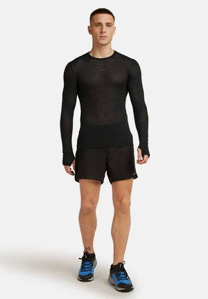 icebreaker Langarmshirt - black