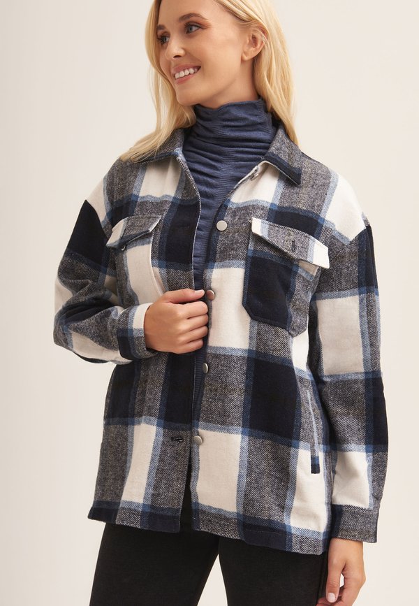 CHECK POCKET DETAIL - Summer jacket