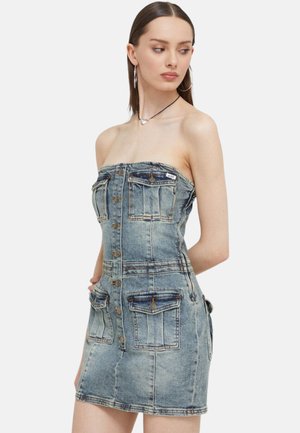 Vestito di jeans - blu