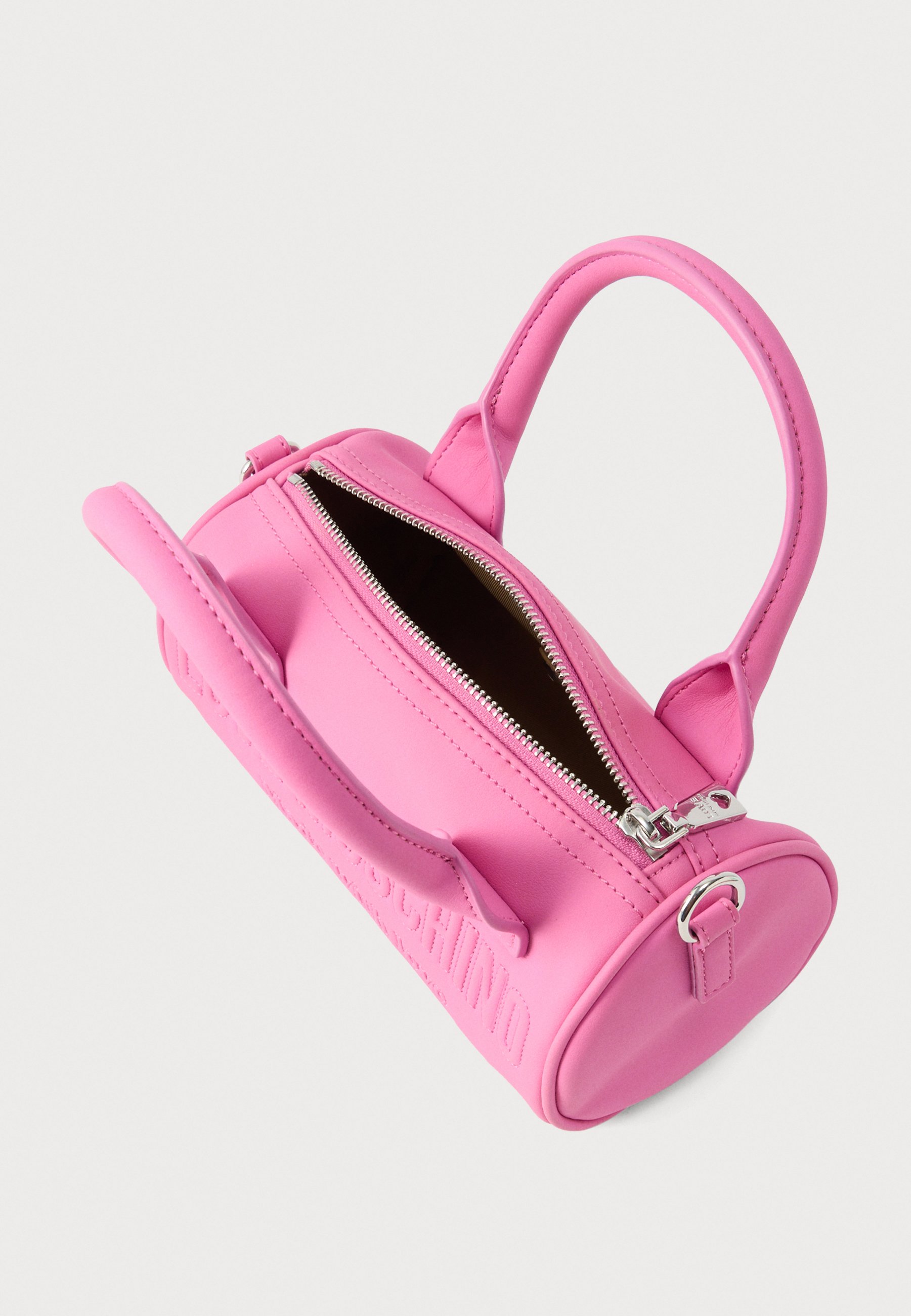 Love Moschino SIGNATURE LOVE - Handbag - fuchsia/pink - Zalando.co.uk