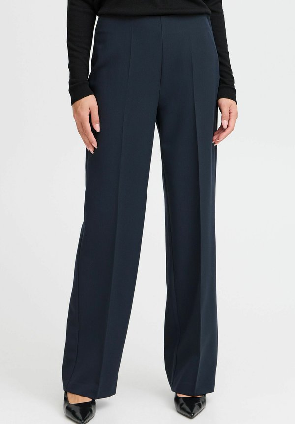 FRABIGAIL - Trousers - dark peacoat