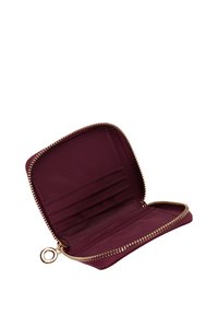 O Bag HALF WALLY MIGNON - Portafoglio - burgundy plain