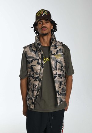 TIGER-HEAD - Bodywarmer - camo