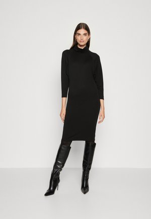 RAGLAN KNEE - Jersey dress - black