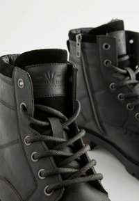 Next Botines con cordones - black