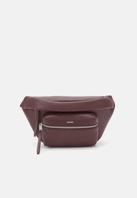 FANNYPACK COATED UNISEX - Umhängetasche - marron foncé