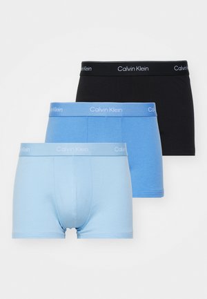 LOW RISE TRUNK ICON 3 PACK - Onderbroeken - black/glacier/blue bell