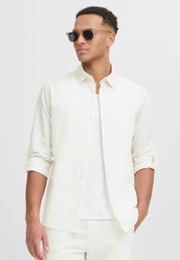 INDICODE JEANS - IDMONKO LINEN MIX - Marškiniai - offwhite Miniatiūros vaizdas 1