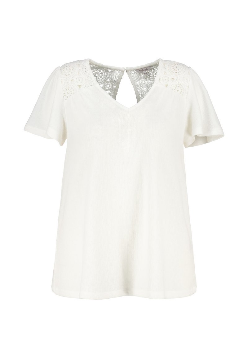 MS Mode T-shirt basique - off white