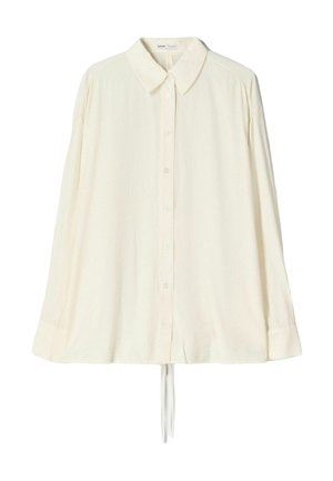 Bershka Button-down blouse - beige