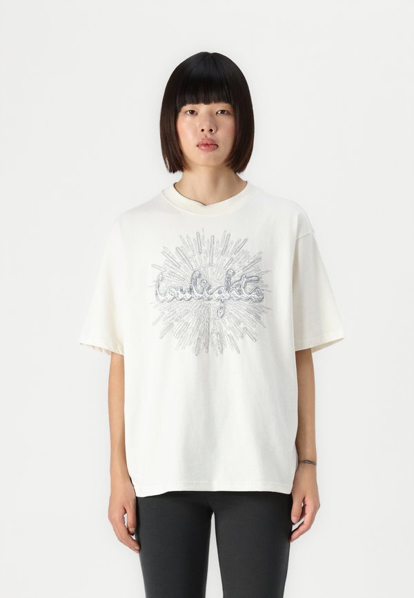 SHINING LIGHTS WOMAN - Print T-shirt - ecru