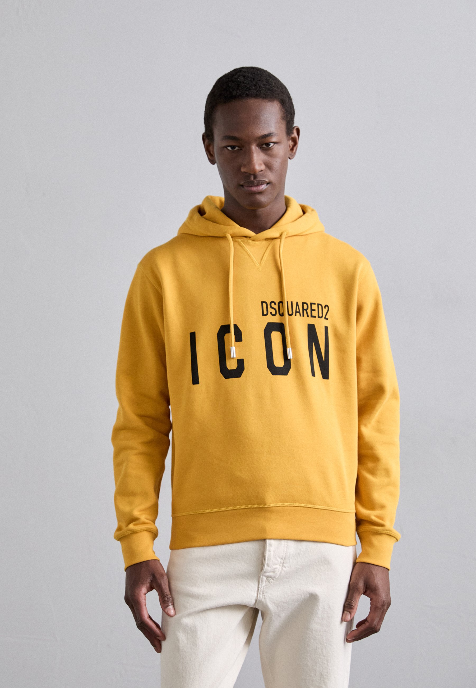Dsquared2 COOL FIT HOODIE - Sweatshirt - sunflower/yellow 