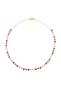 CRISTALES Y CORAZONES  - Collar - color oro