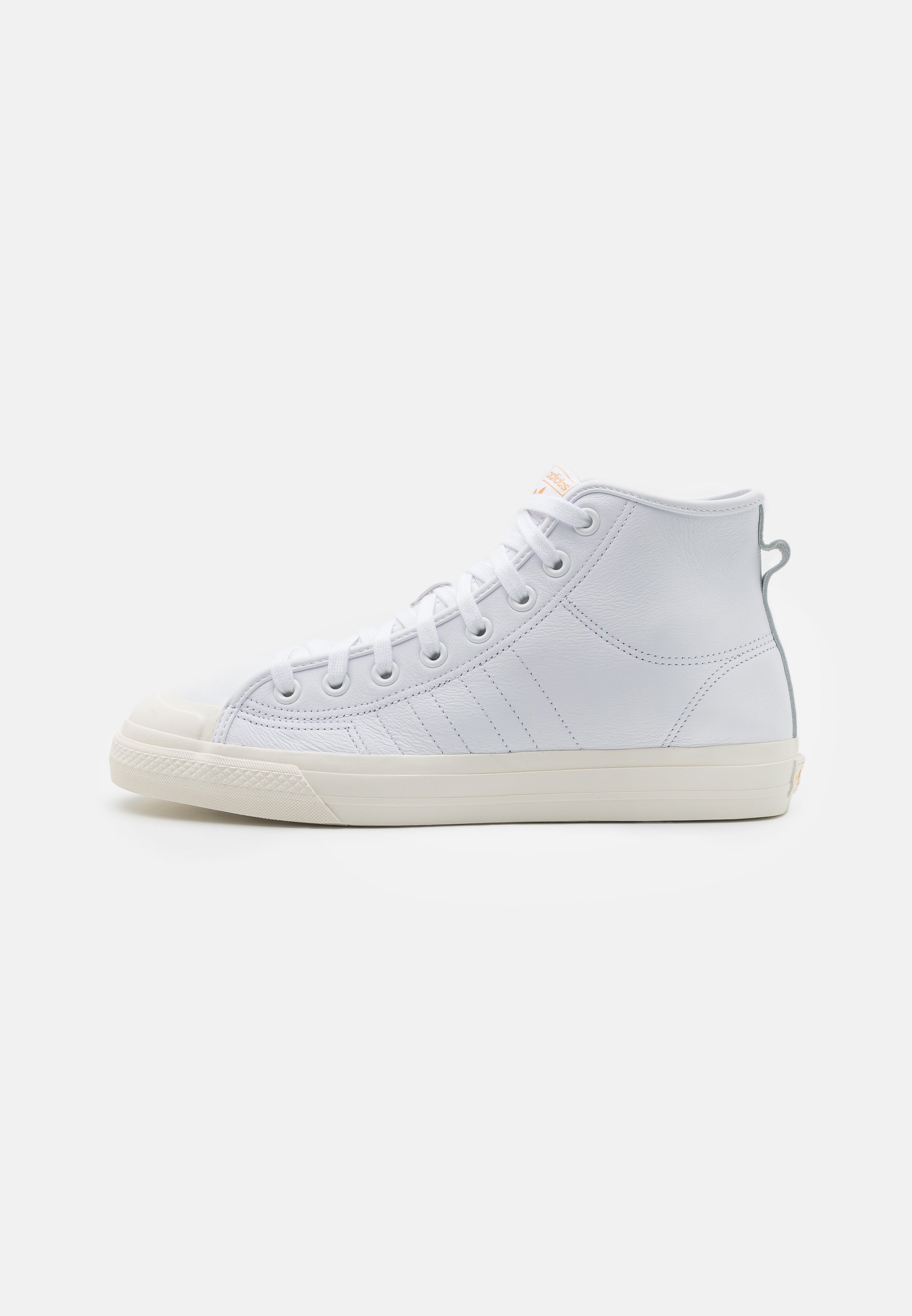 adidas Originals NIZZA UNISEX - Sneakers hoog - footwear white/chalk  white/gold metallic/wit - Zalando.be