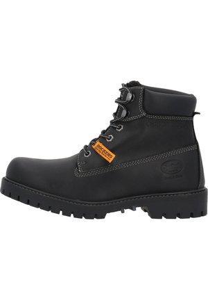 Bottines à lacets - schwarz