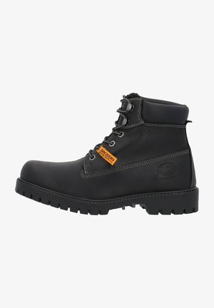 Bottines à lacets - schwarz